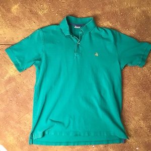 Brooks brothers blue green polo.